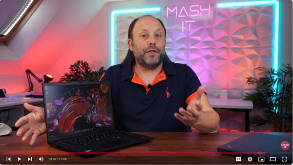 Mash IT review of the Lenovo ThinkPad T14 Gen 5 notebook.